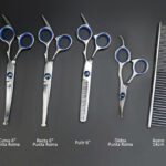 Set tijeras Purple Dragon 7´´