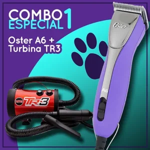 Combo 1 Oster A6 NEGRA + Turbina TR3