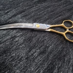 Tijera curva + pulir 7,5'' - Acero 440