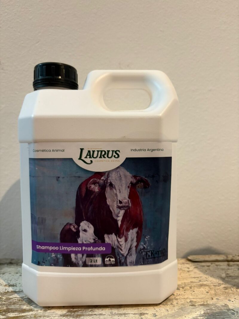 Shampoo para bovinos Limpieza Profunda 2 litros