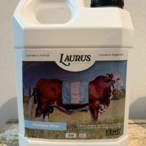 Shampoo tonalizador Silver para bovinos 2 litros