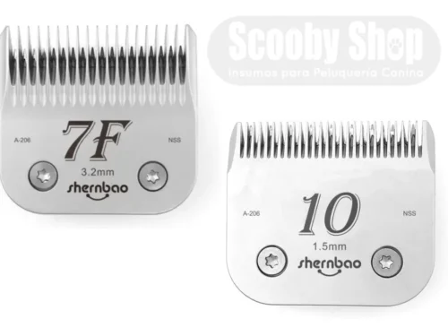 Combo cuchillas Shernbao 10 y 7F