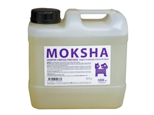 Shampoo limpieza profunda Moksha 5 litros