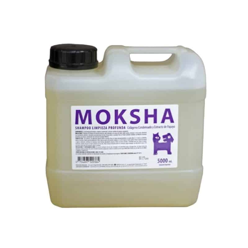 Shampoo limpieza profunda Moksha 5 litros
